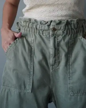 Zara Sage cargo pants baggy with pockets